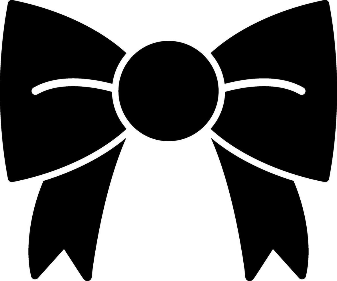 Ribbon Bow Vector Icon