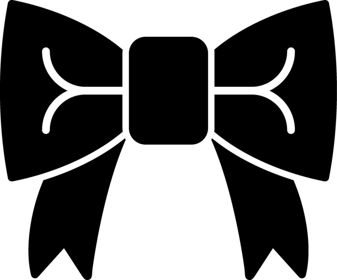 Ribbon Bow Vector Icon