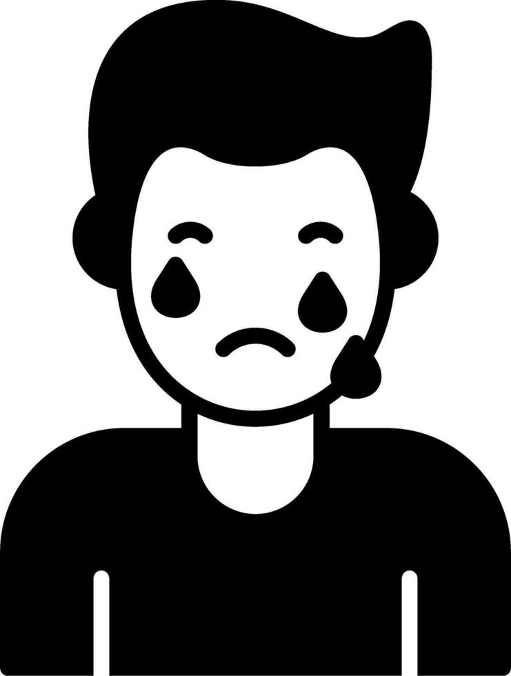 Cry Vector Icon