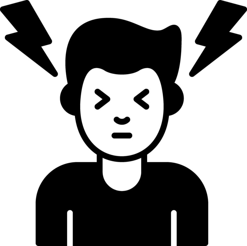 Anxiety Vector Icon