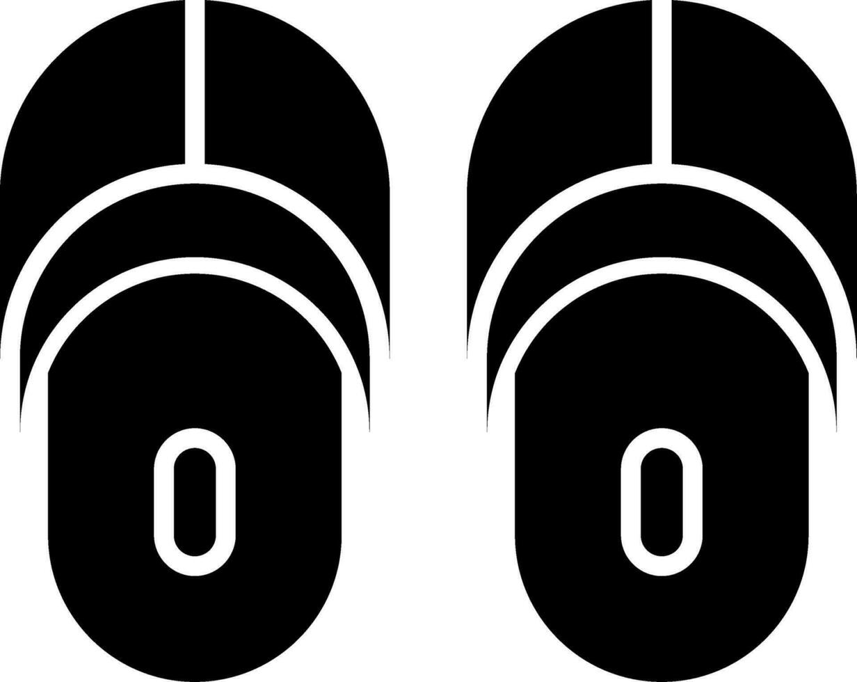 Slippers Vector Icon