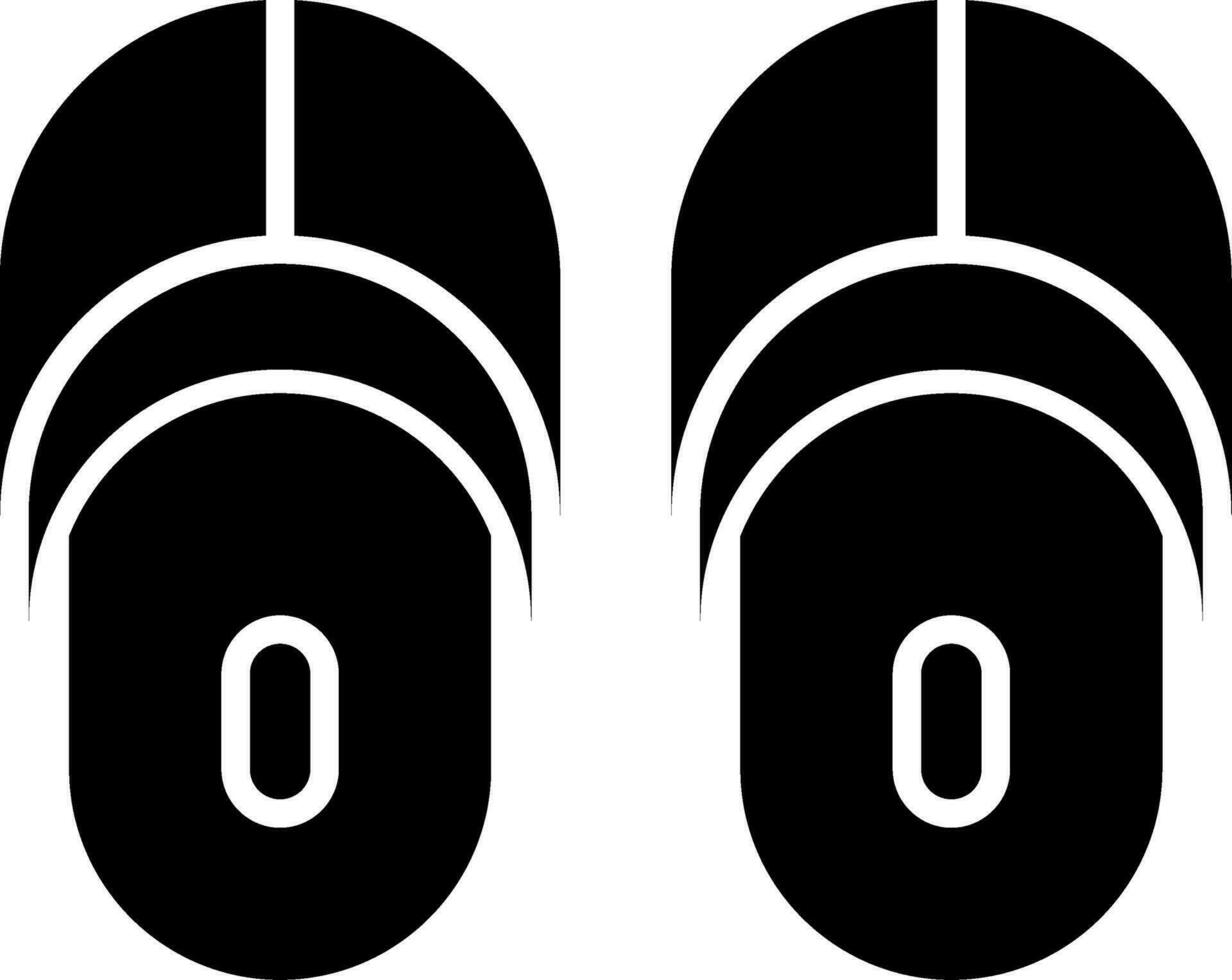 Slippers Vector Icon