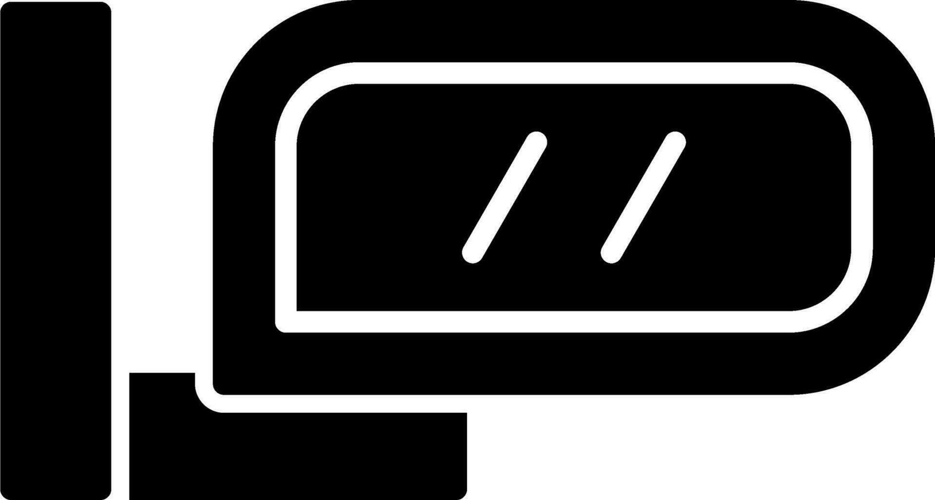Side Mirror Vector Icon