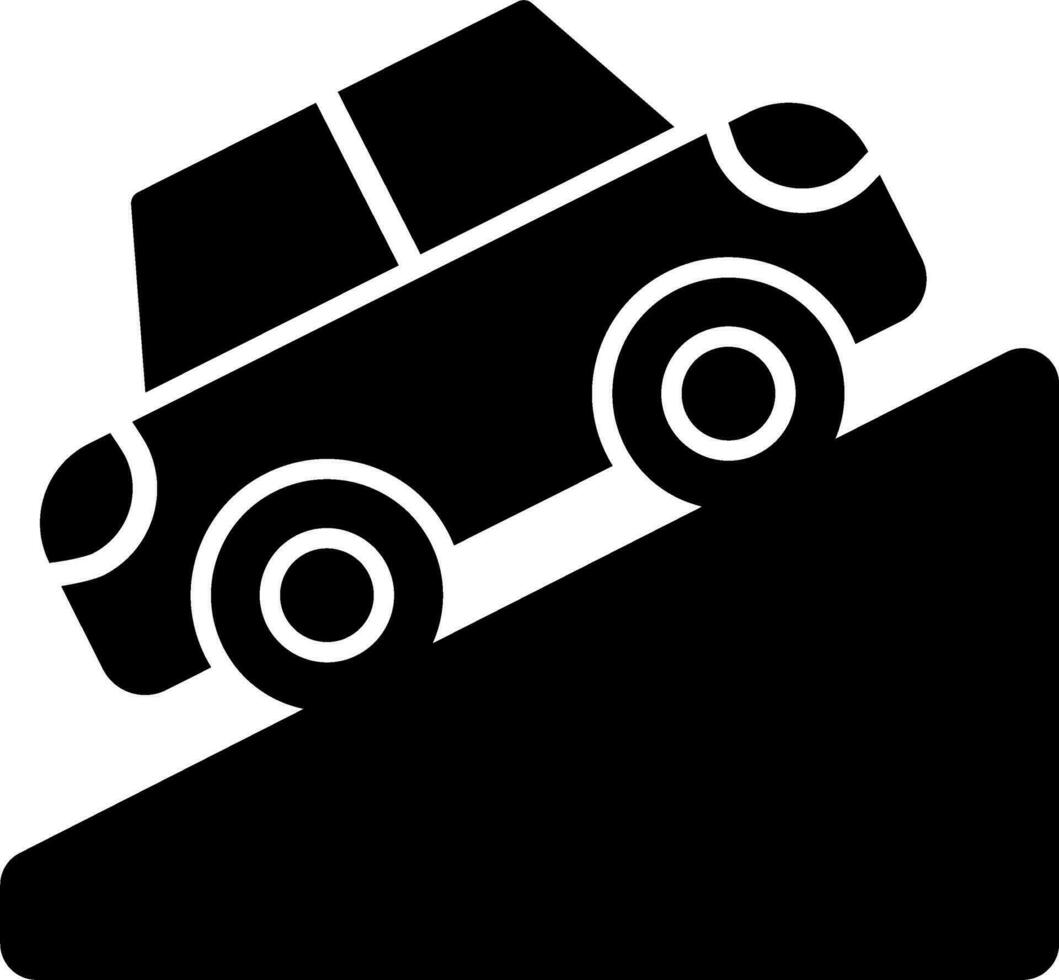 Uphill Vector Icon