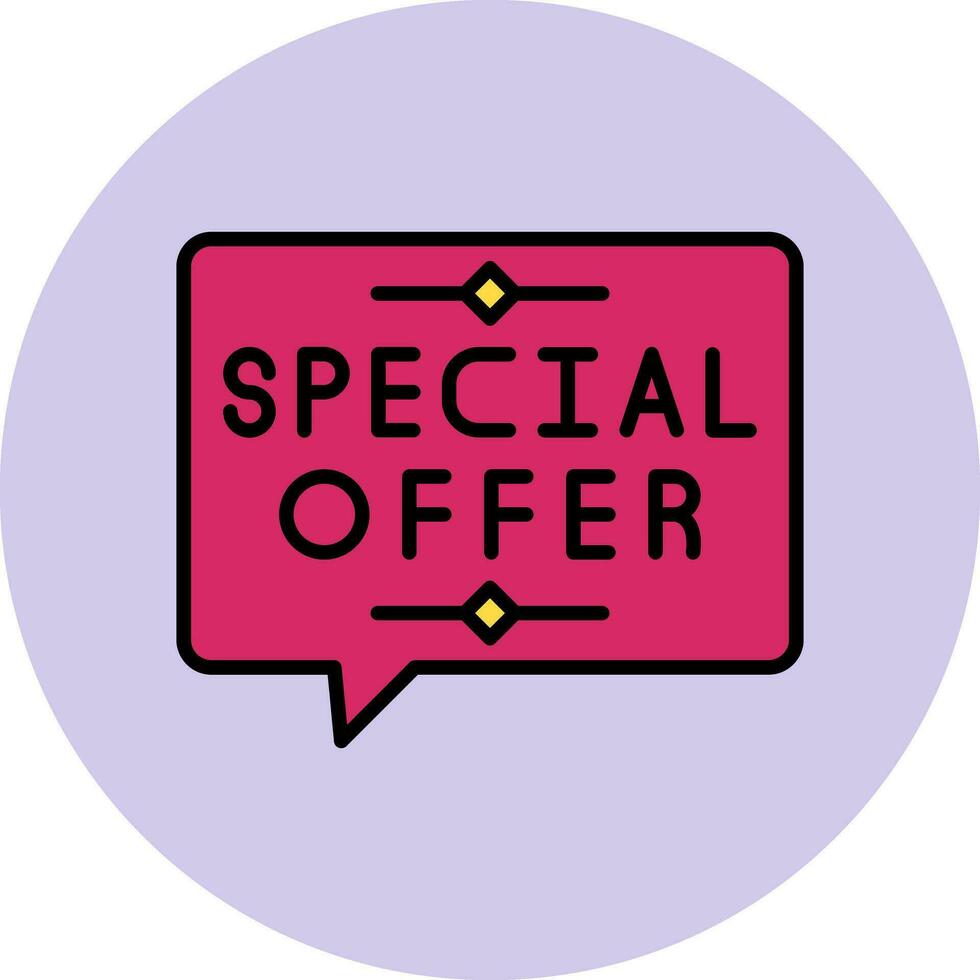 Special Offer Vector Icon