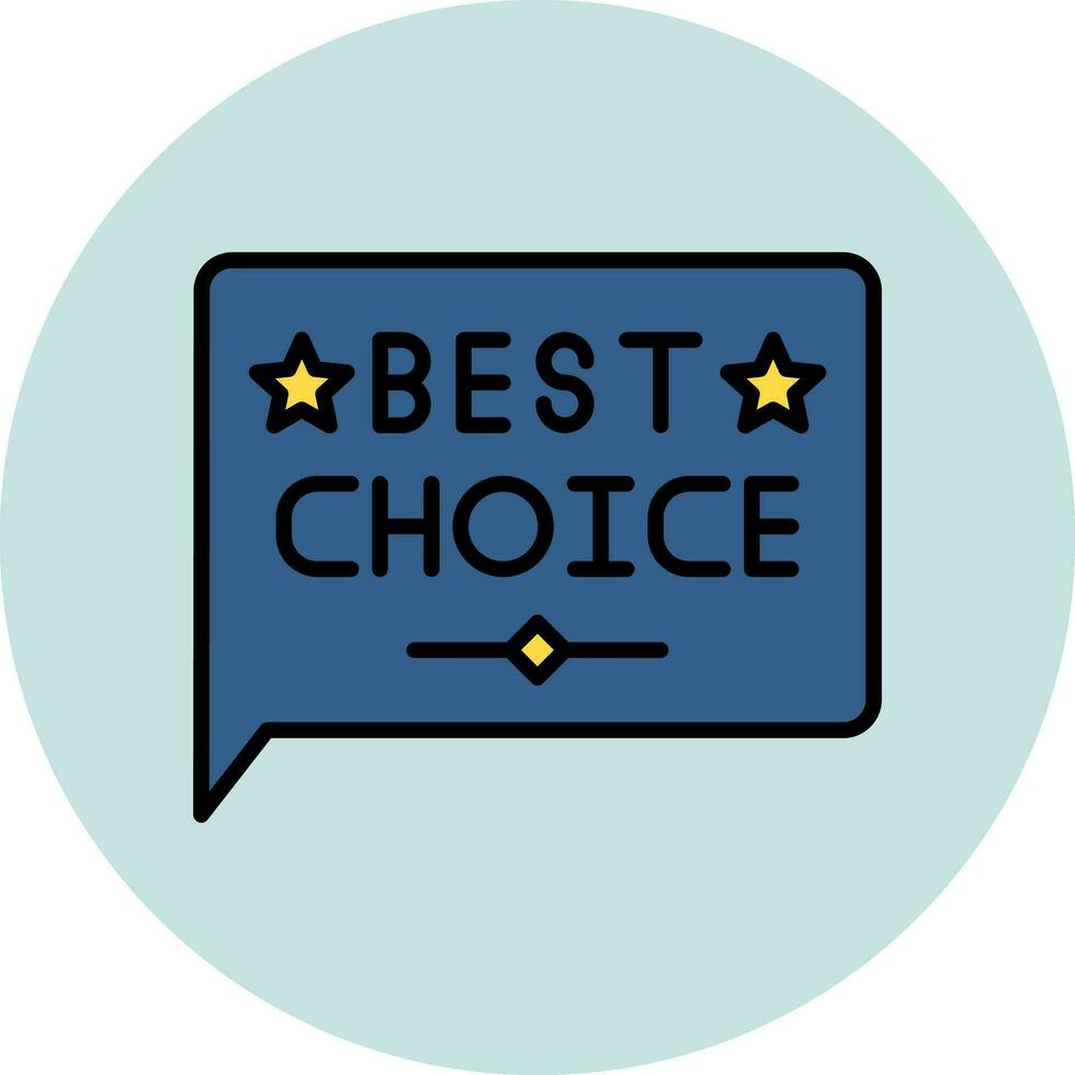 Best Choice Vector Icon