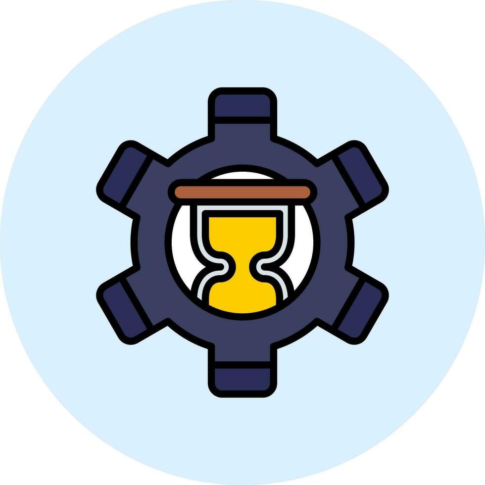 icono de vector de tiempo