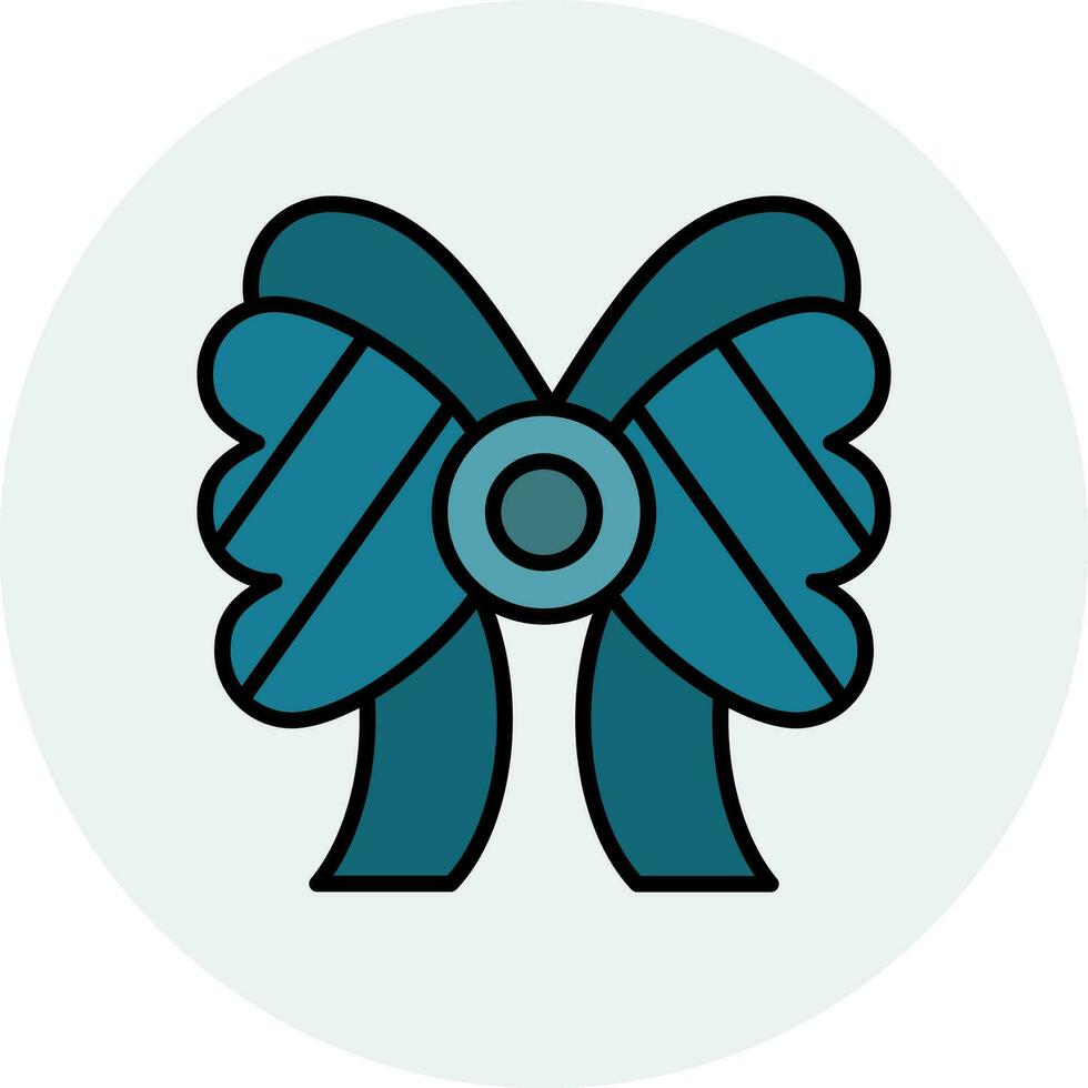 Ribbon Bow Vector Icon