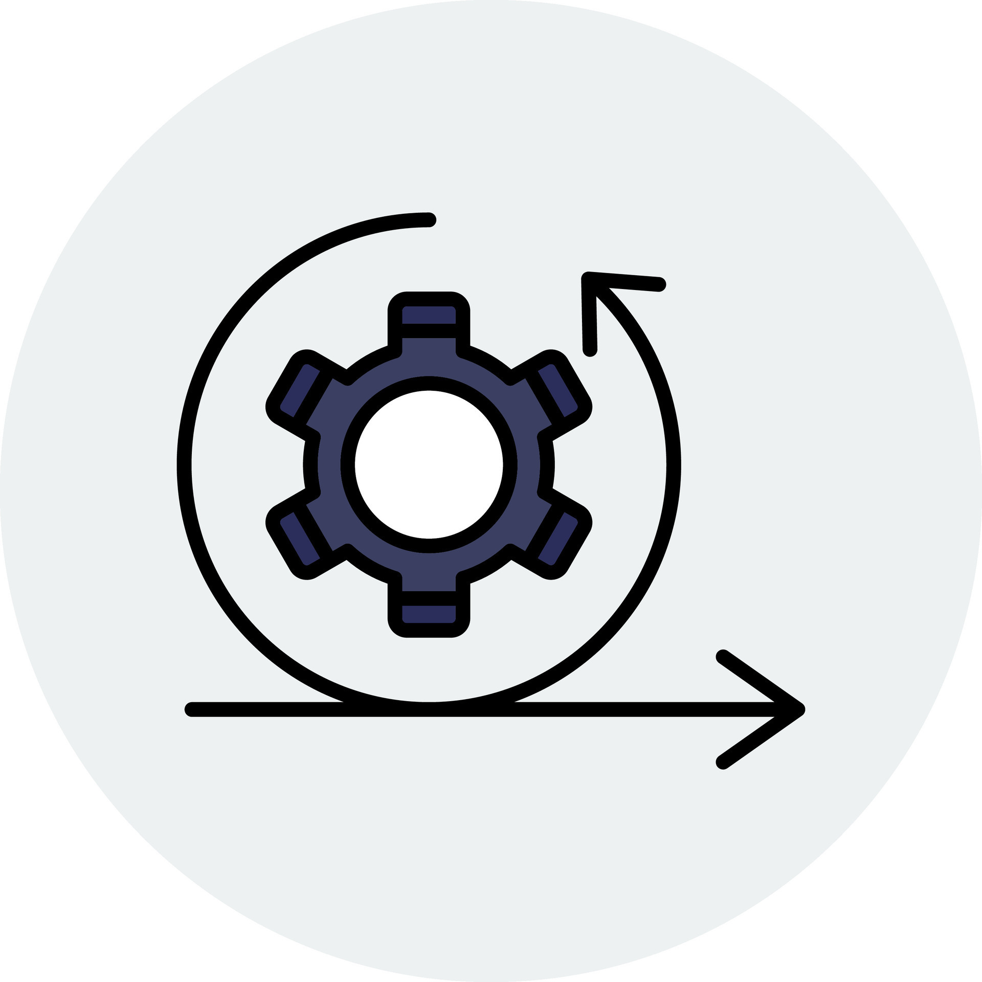 Iteration Vector Icon 31810530 Vector Art at Vecteezy