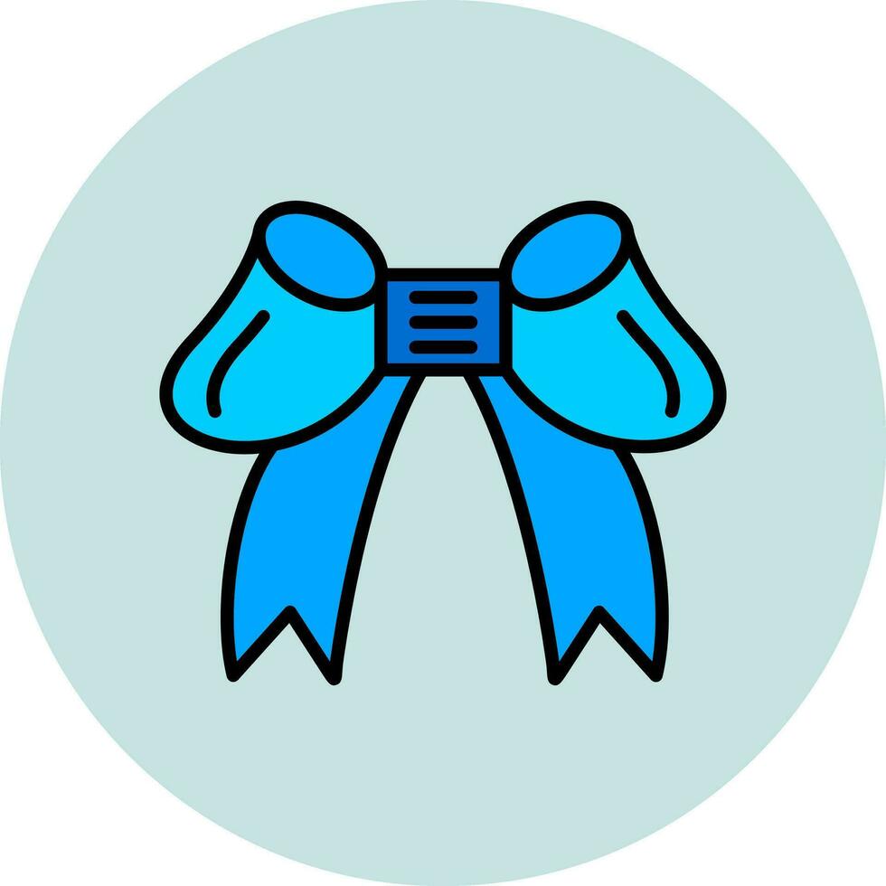 Ribbon Bow Vector Icon