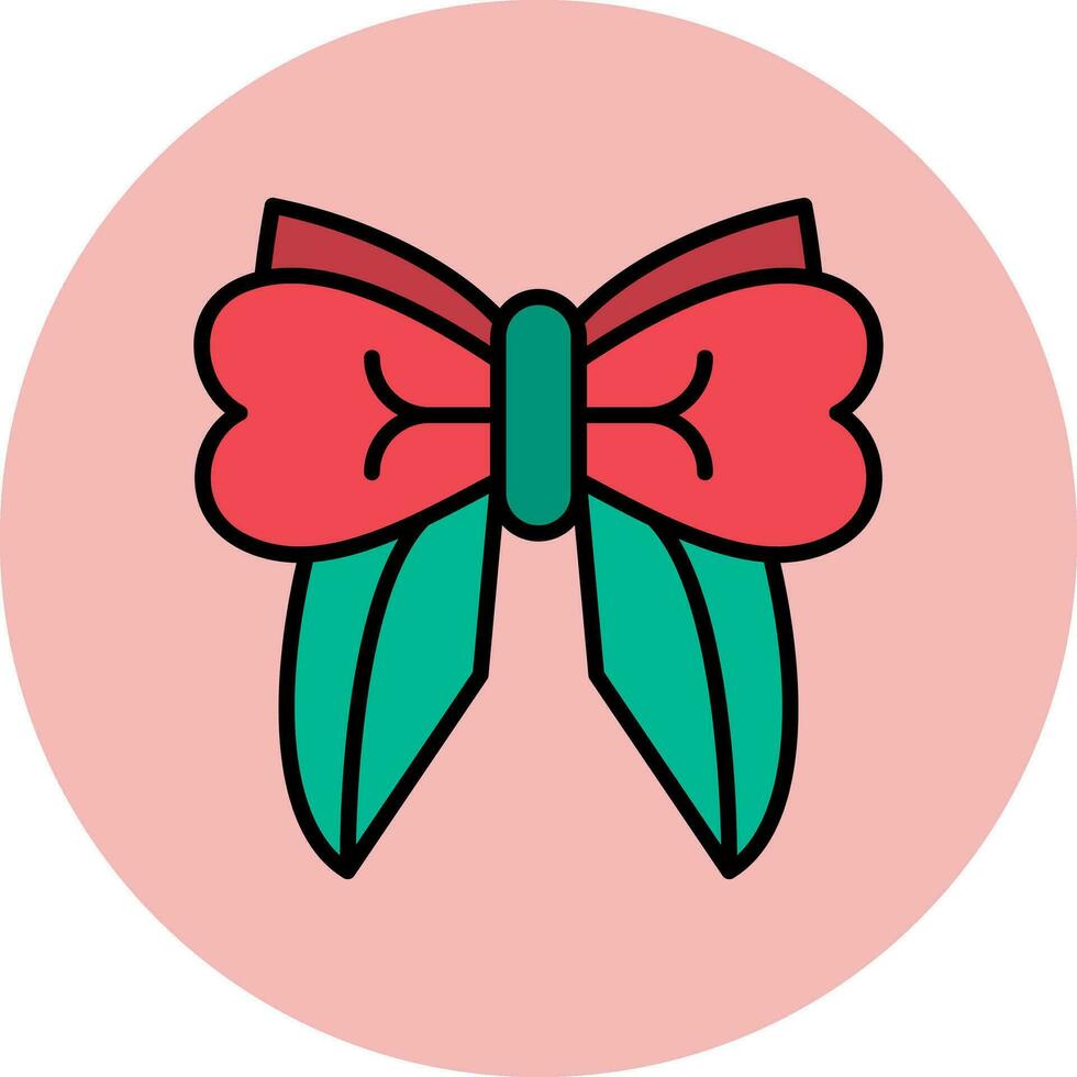 Ribbon Bow Vector Icon