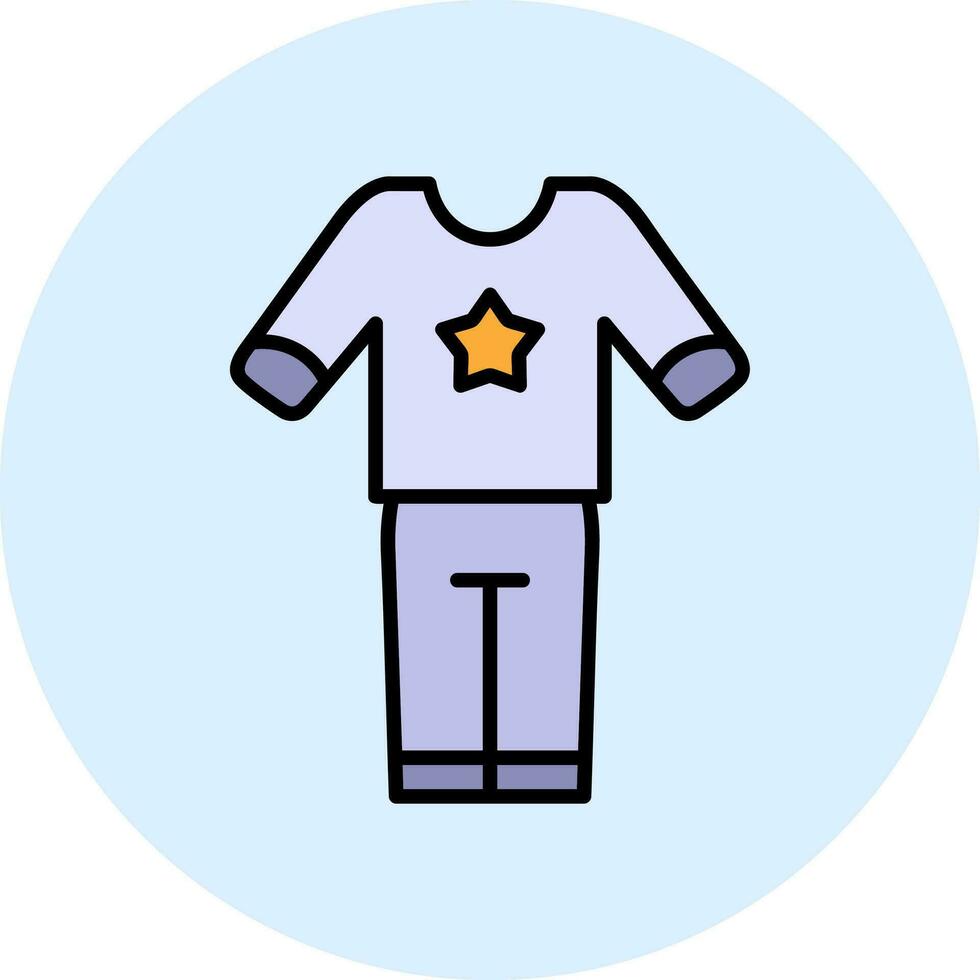 Pijama Vector Icon