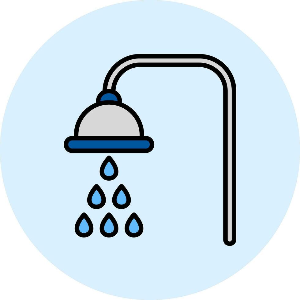 Shower Vector Icon