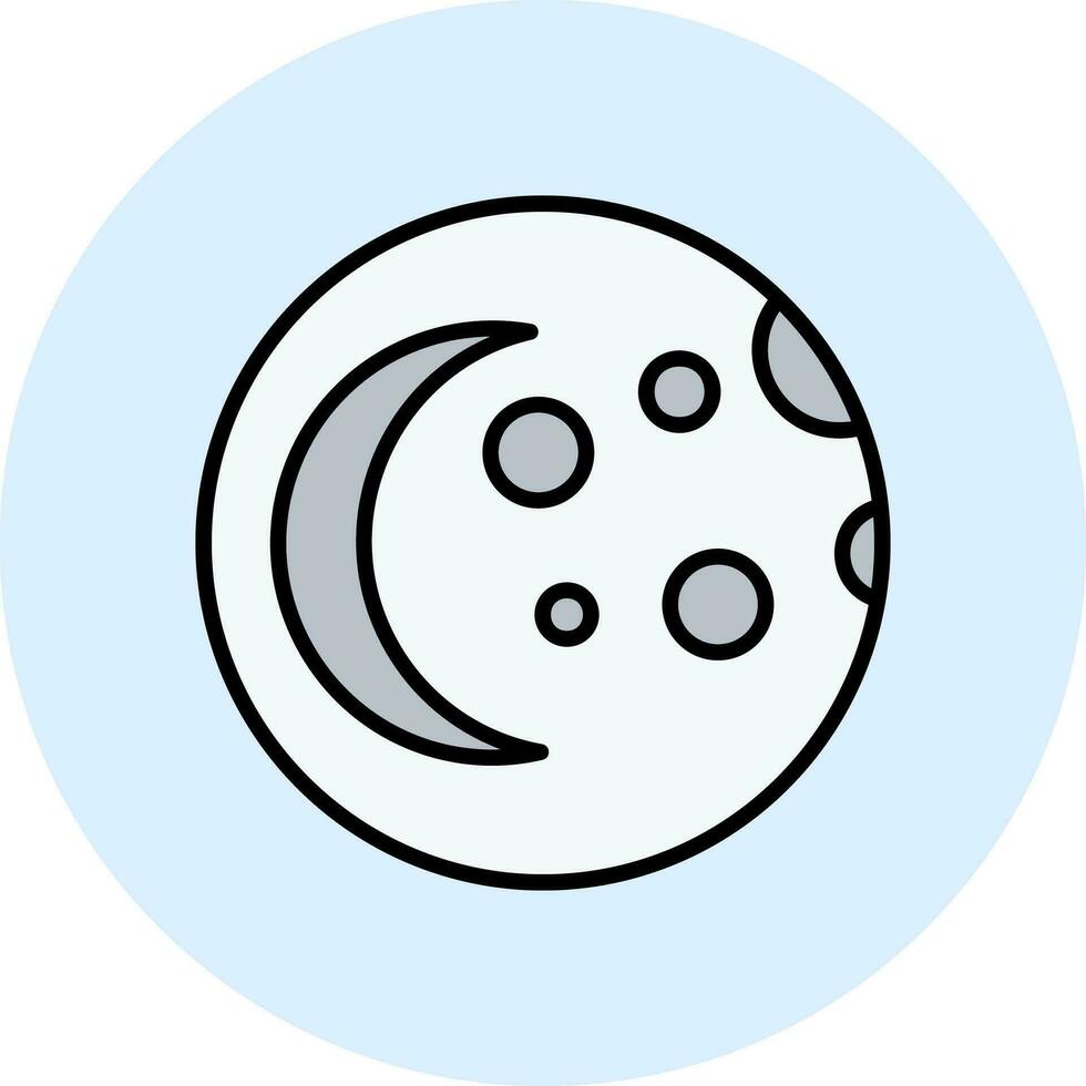 Moon Vector Icon