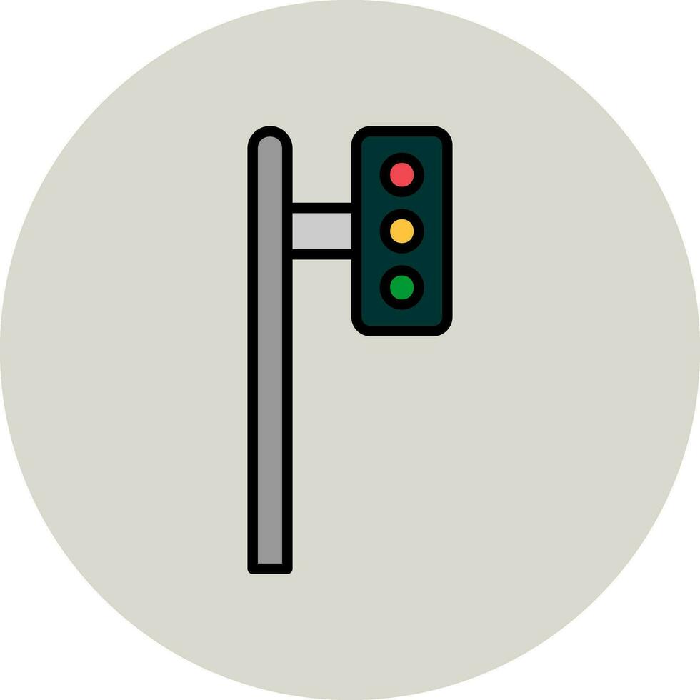 Traffic Light Vector Icon