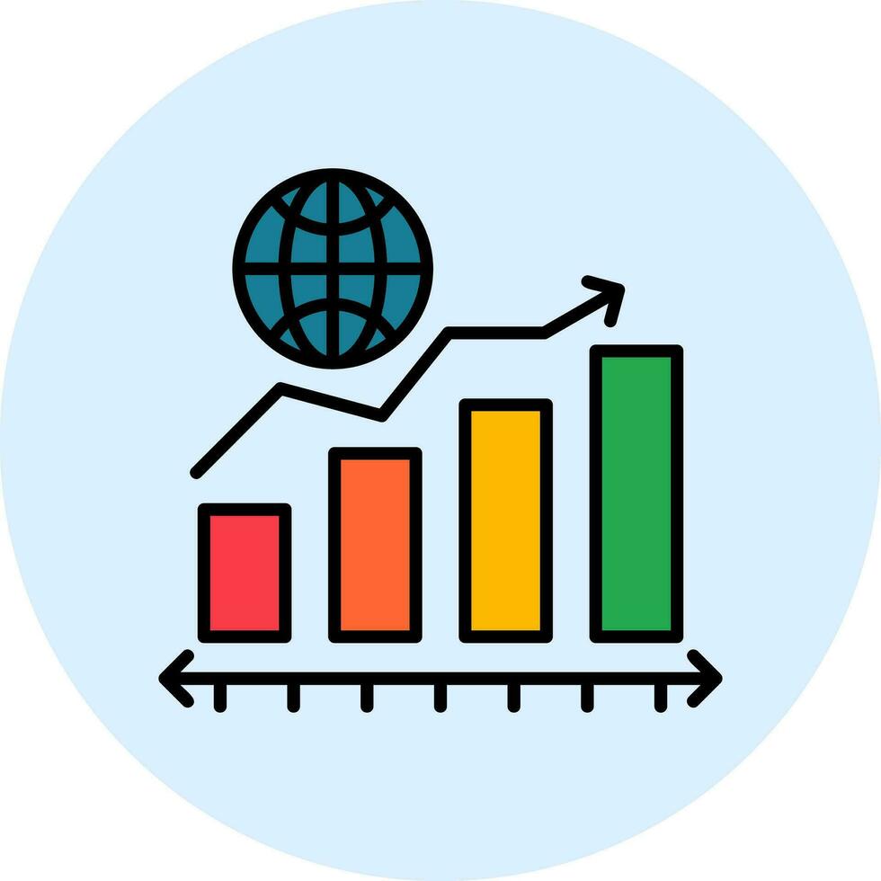 stock market Vector Icon