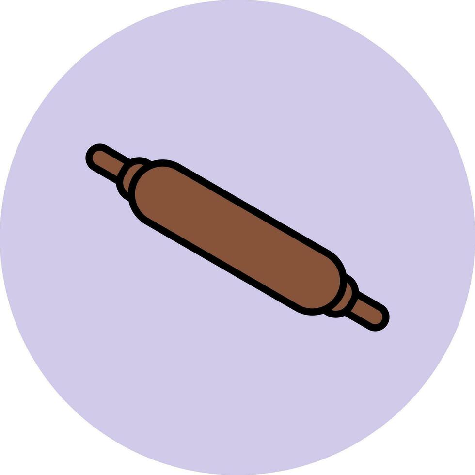 Rolling Pin Vector Icon