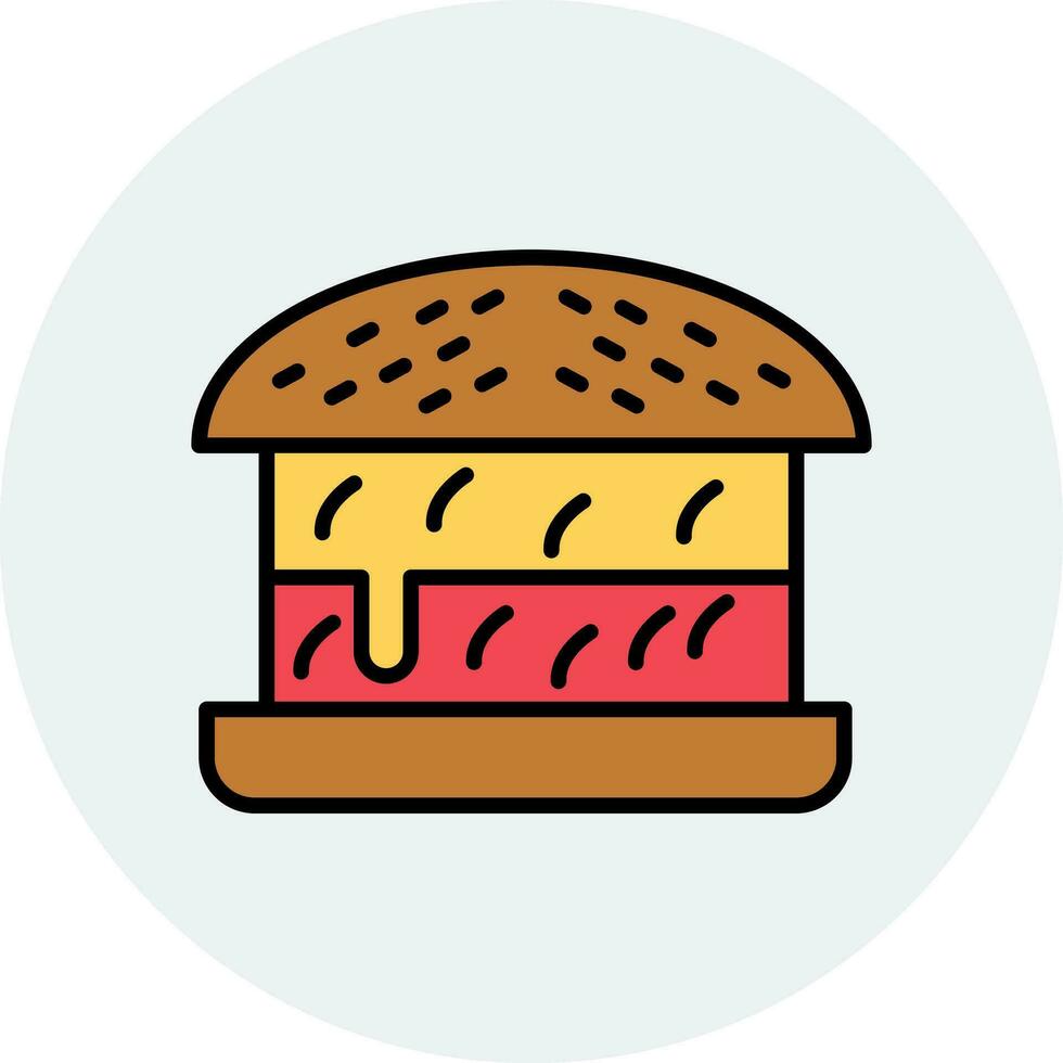 Hamburger Vector Icon