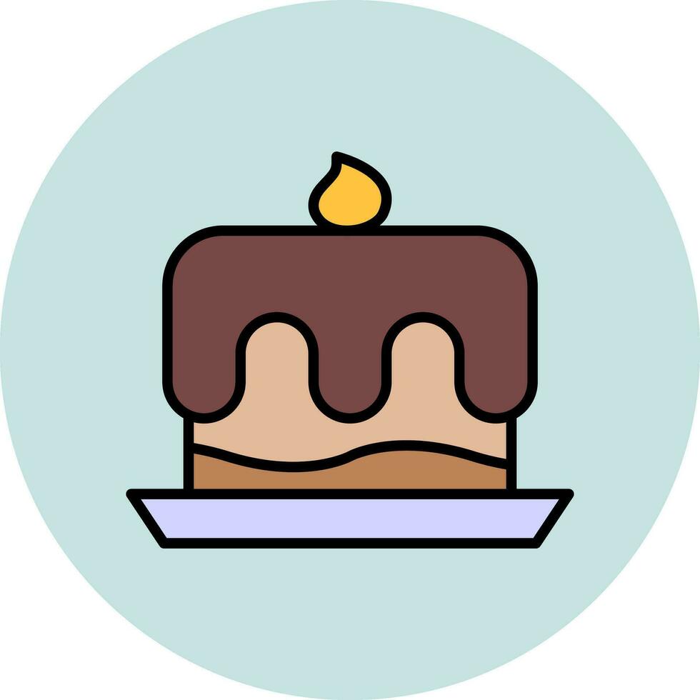 Birthday Cake Vector Icon