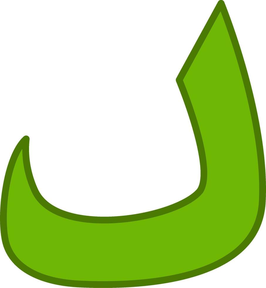 Arabic Language Vector Icon