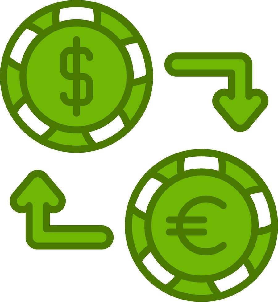 Currency Exchange Vector Icon