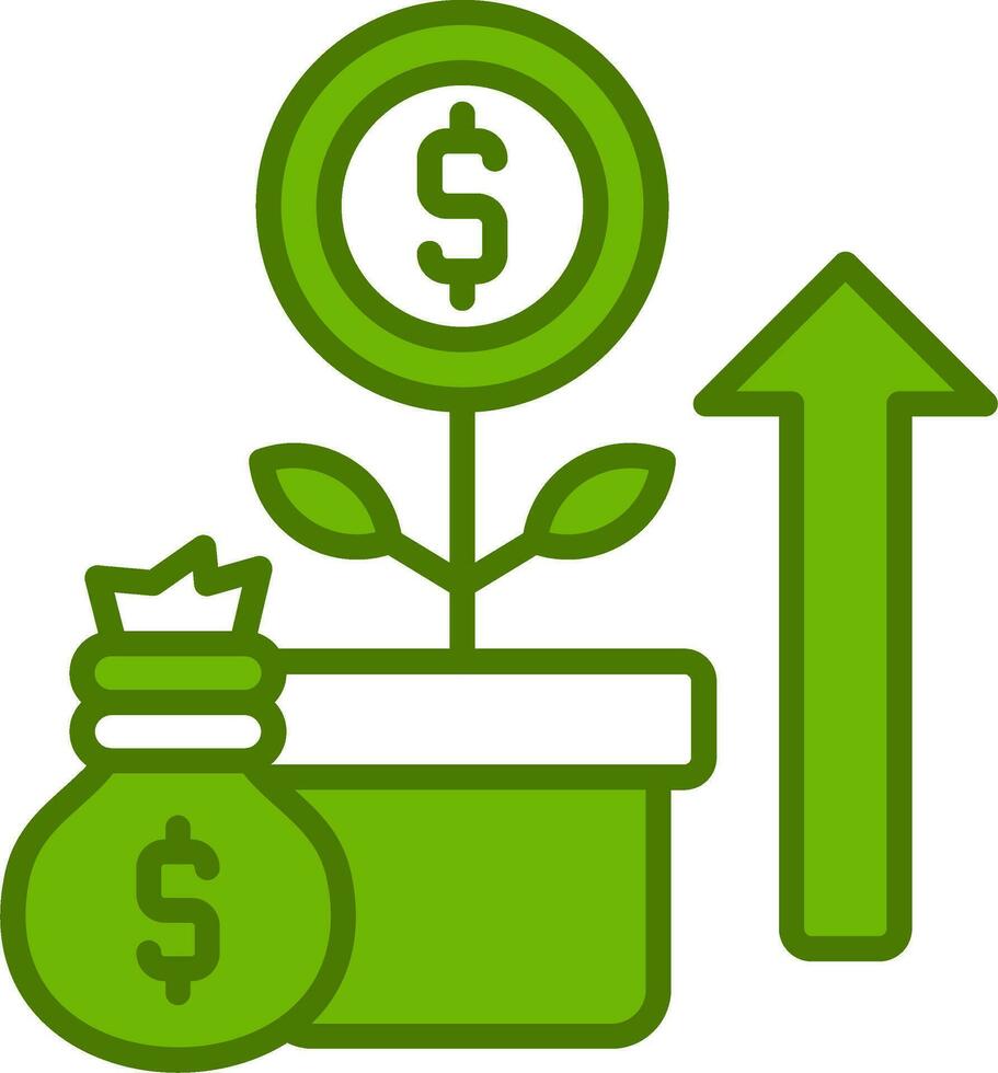 Growth Vector Icon