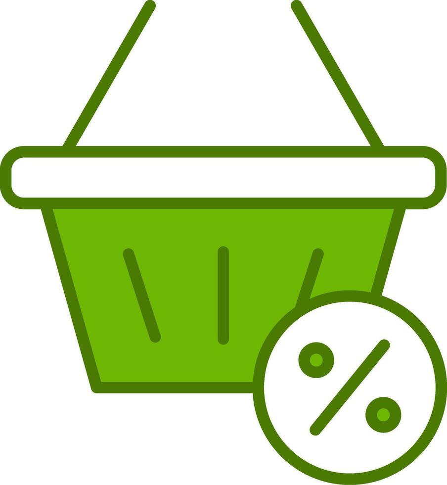 icono de vector de cesta de compras