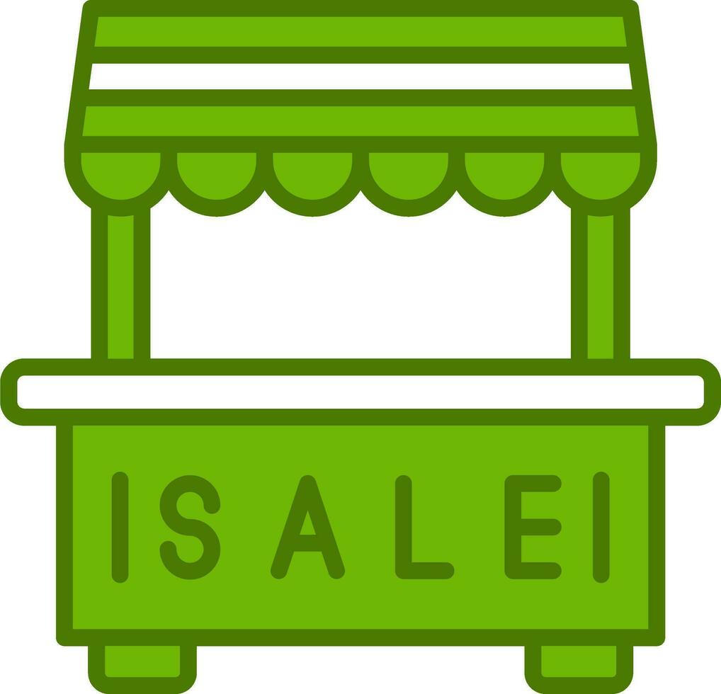 Stall Vector Icon