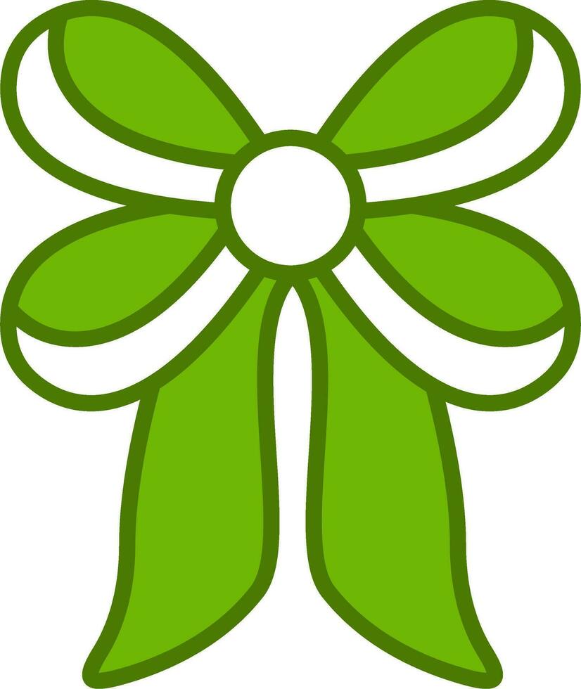 Ribbon Bow Vector Icon