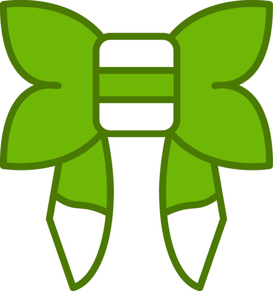 Ribbon Bow Vector Icon