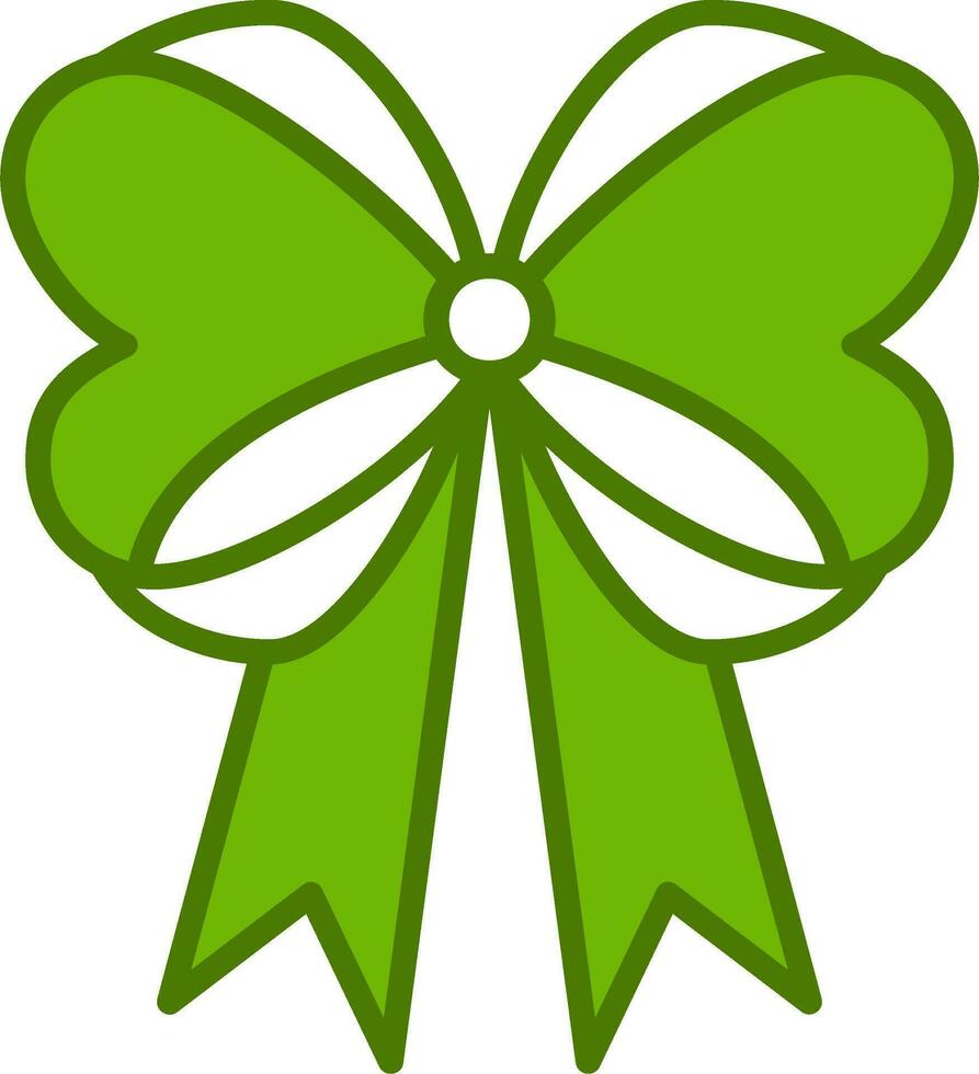 Ribbon Bow Vector Icon