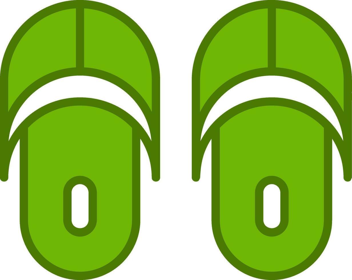 Slippers Vector Icon