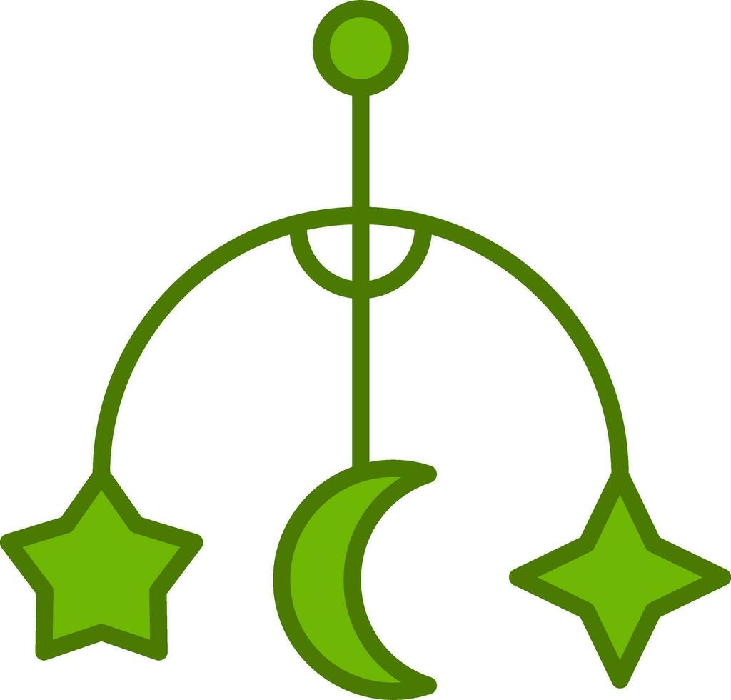 Crib Toy Vector Icon