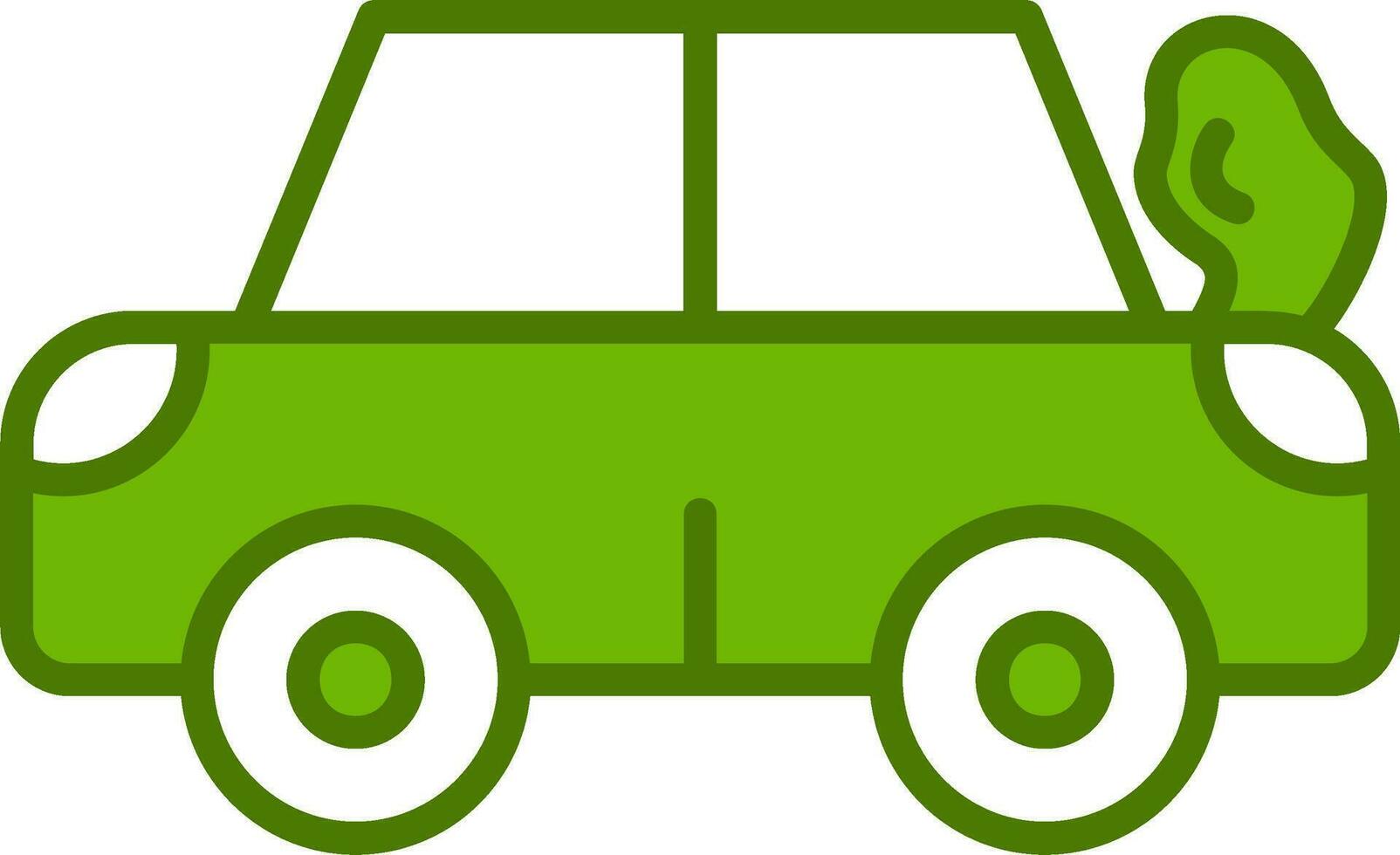 Broken Car Vector Icon