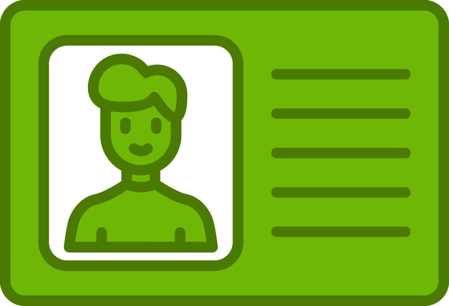 Driving License Vector Icon
