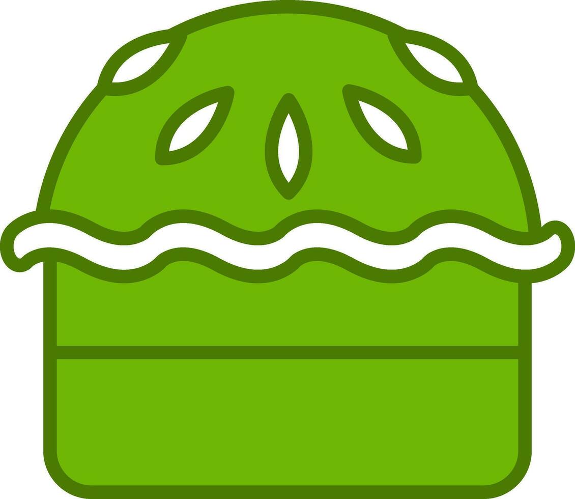 Pie Vector Icon