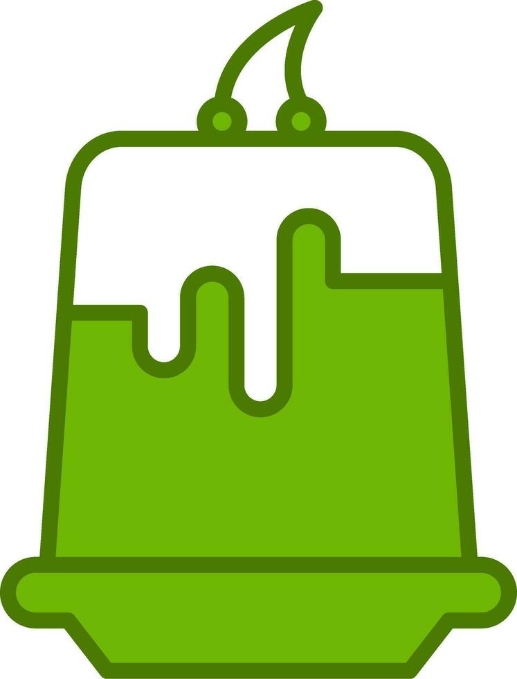 Pudding Vector Icon