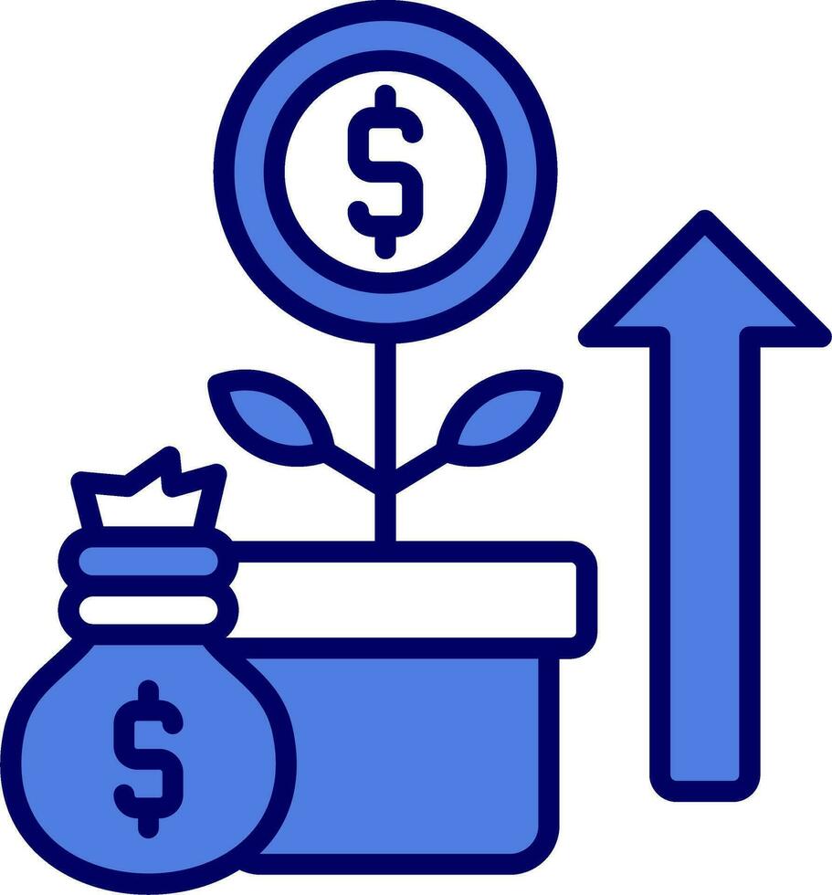 Growth Vector Icon