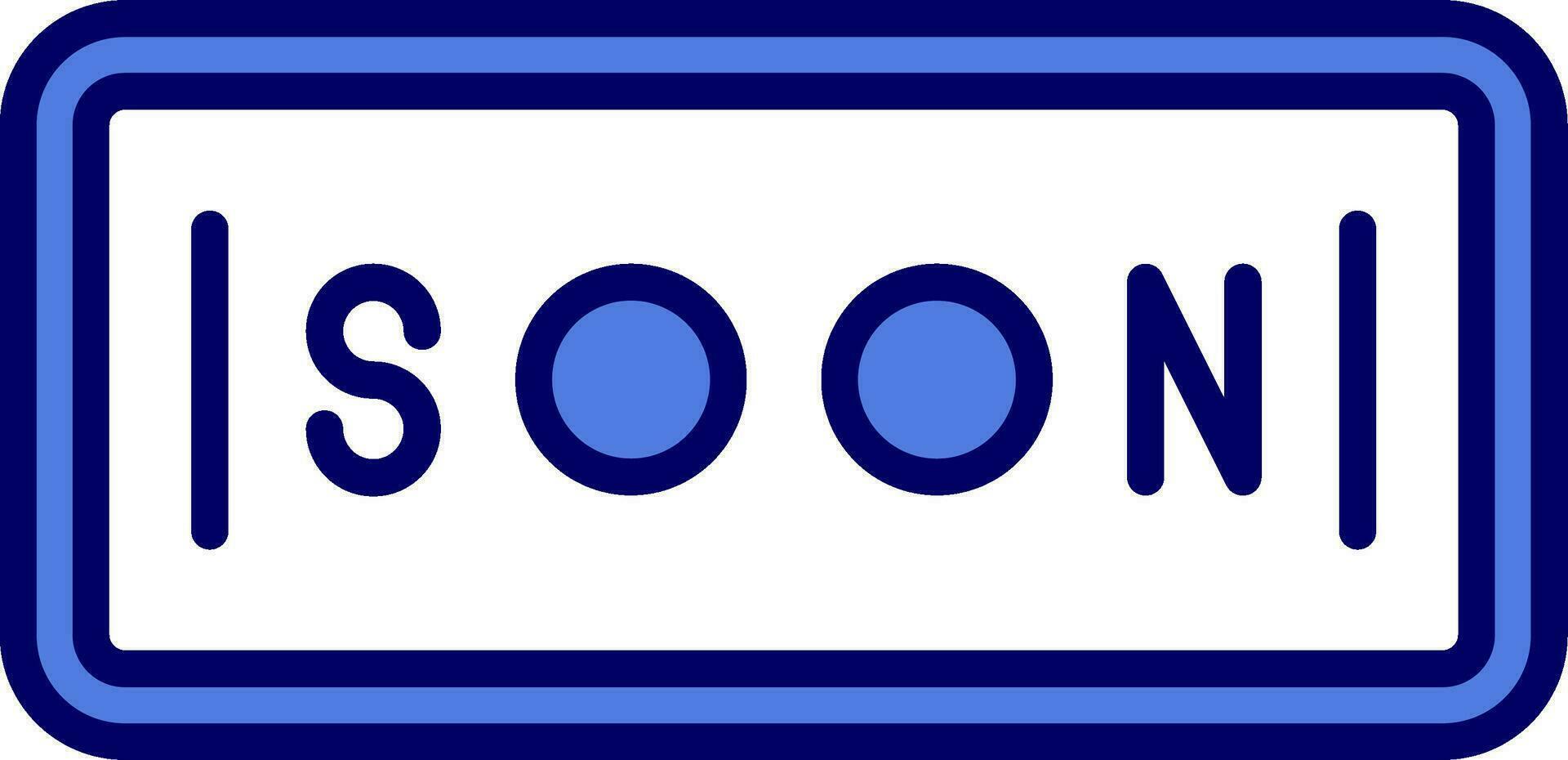 Soon Vector Icon