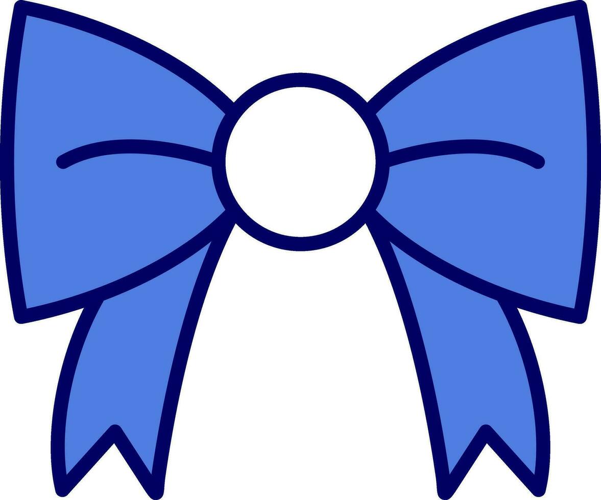 Ribbon Bow Vector Icon