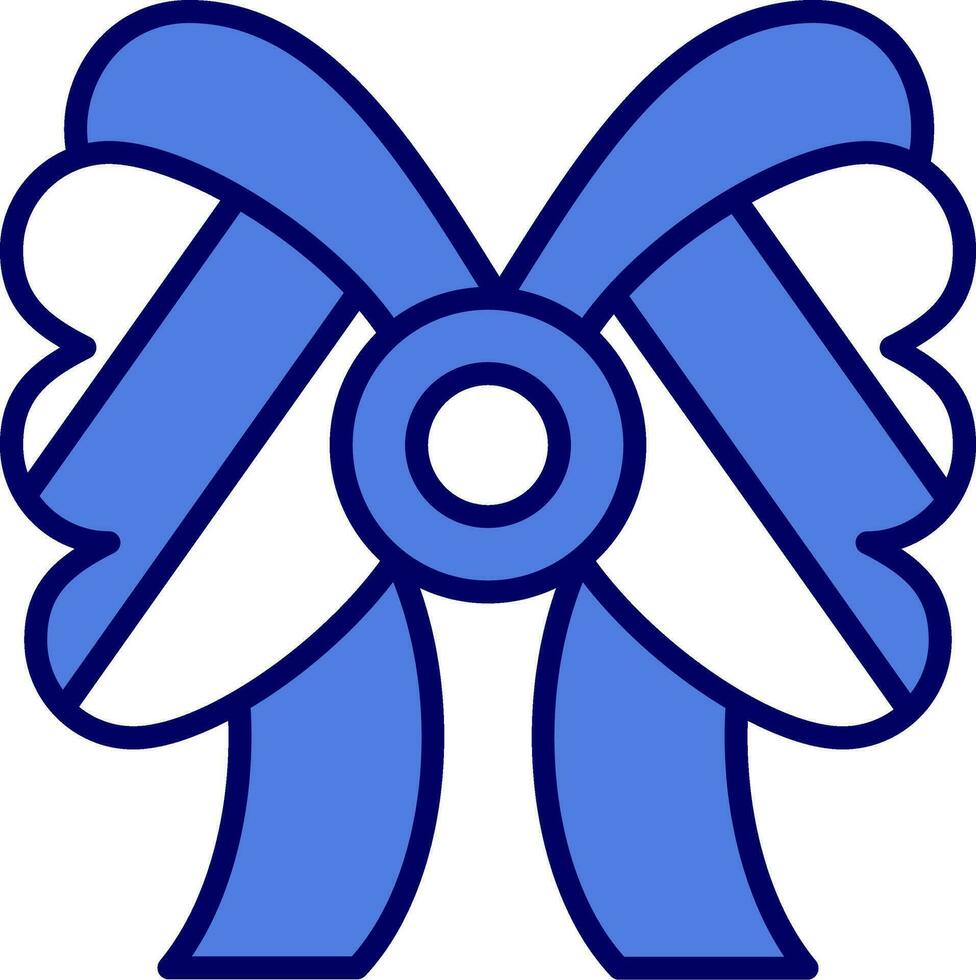 Ribbon Bow Vector Icon