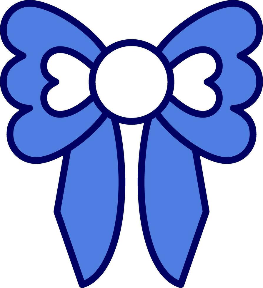Ribbon Bow Vector Icon