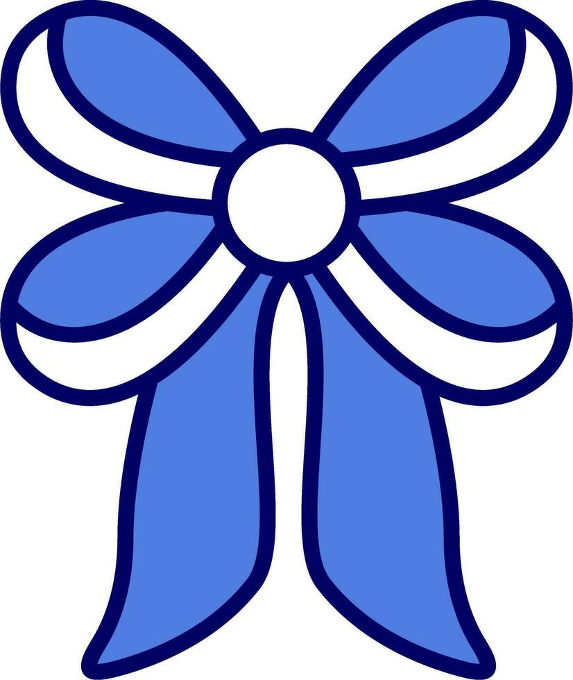 Ribbon Bow Vector Icon