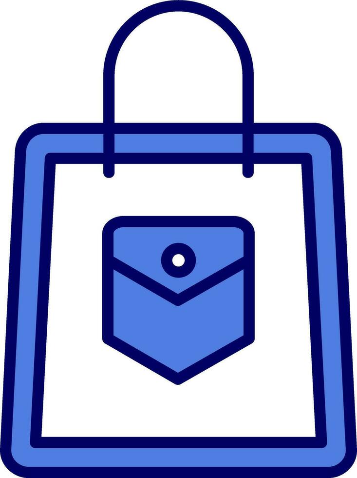 icono de vector de bolsa