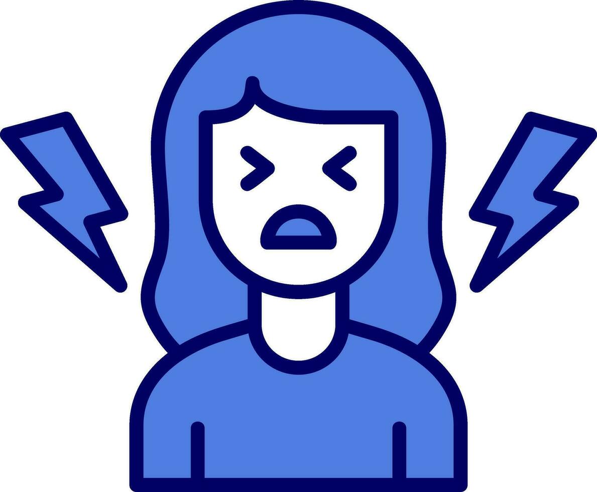 Suffer Vector Icon