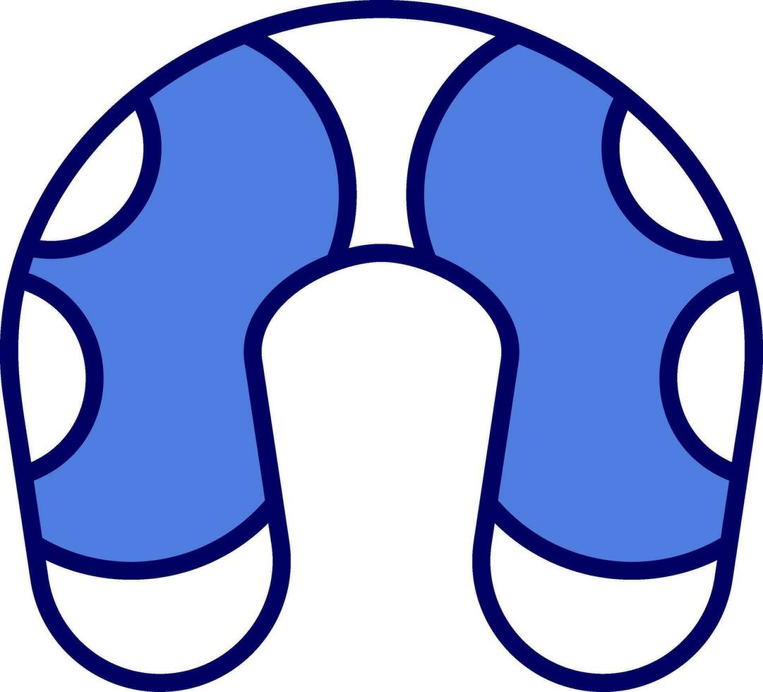 Neck Pillow Vector Icon