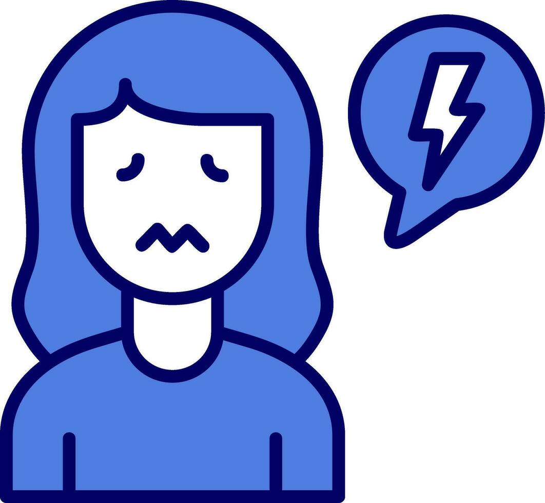 Overwhelmed Vector Icon