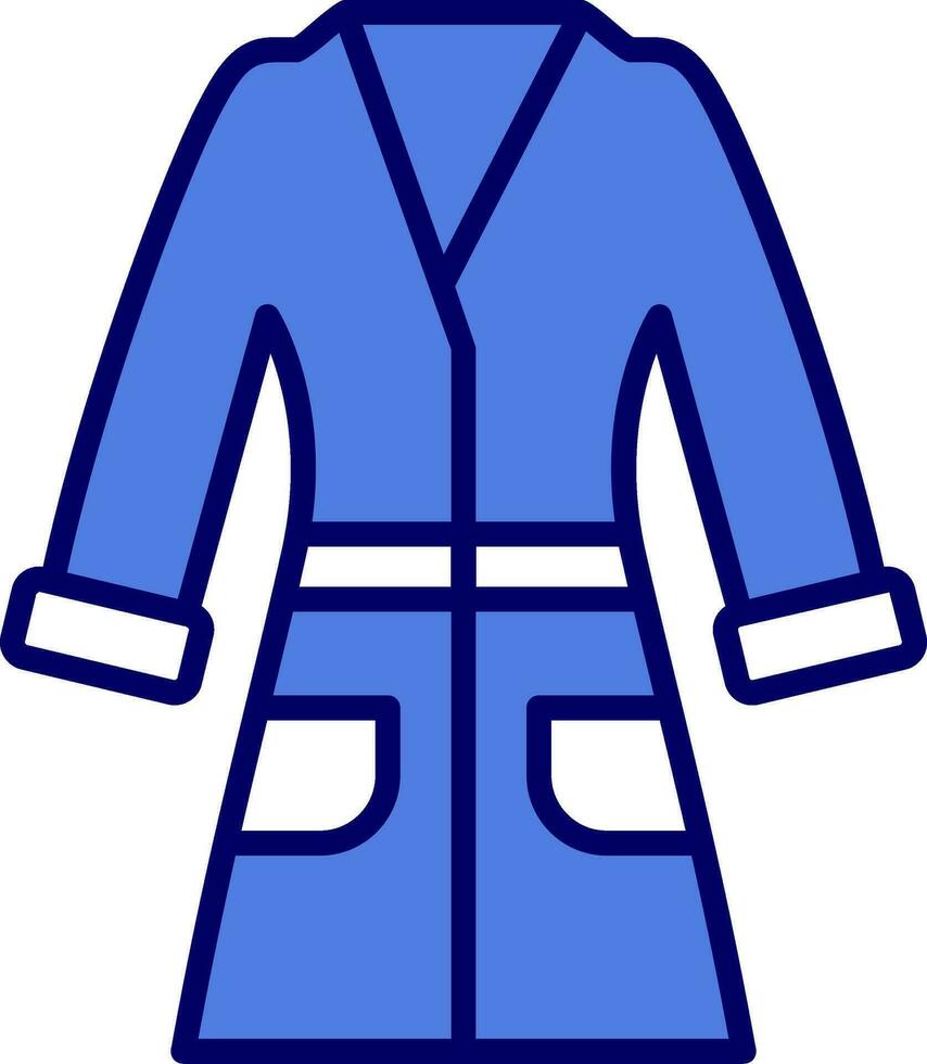 Bathrobe Vector Icon