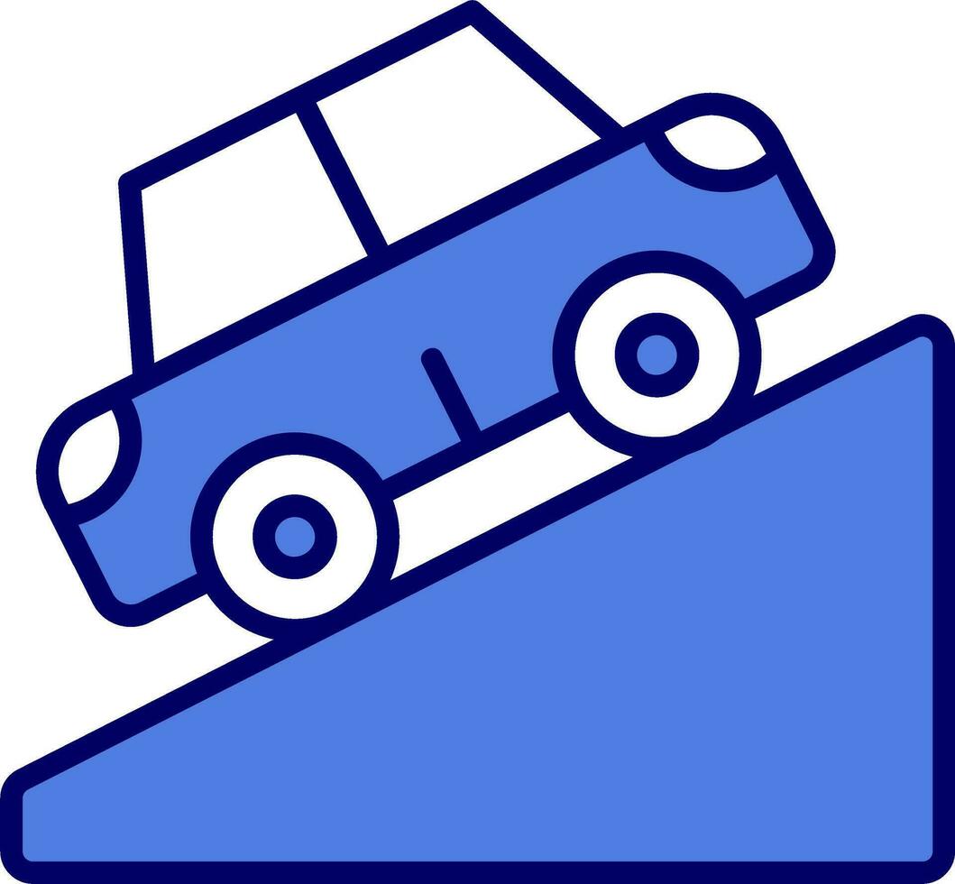 Uphill Vector Icon