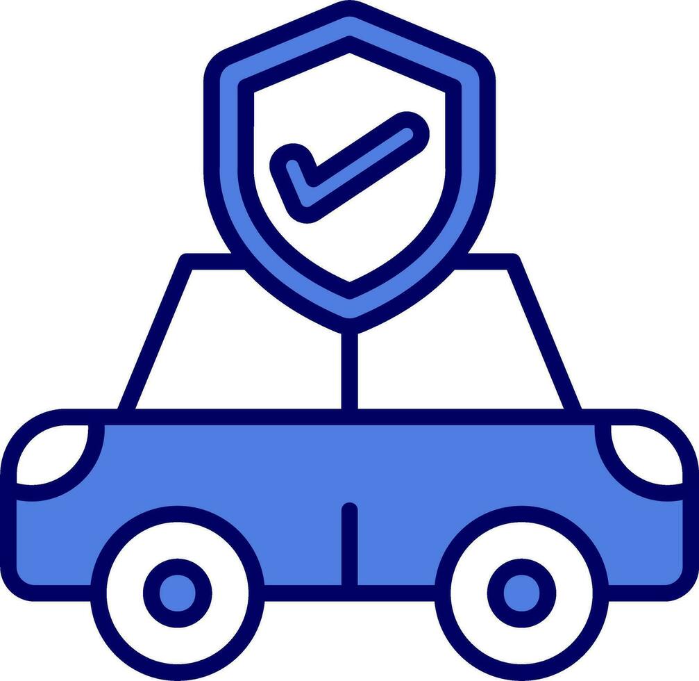 Car Insurance Vector Icon